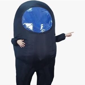 Among Us Crew Mate Chub-suit black
